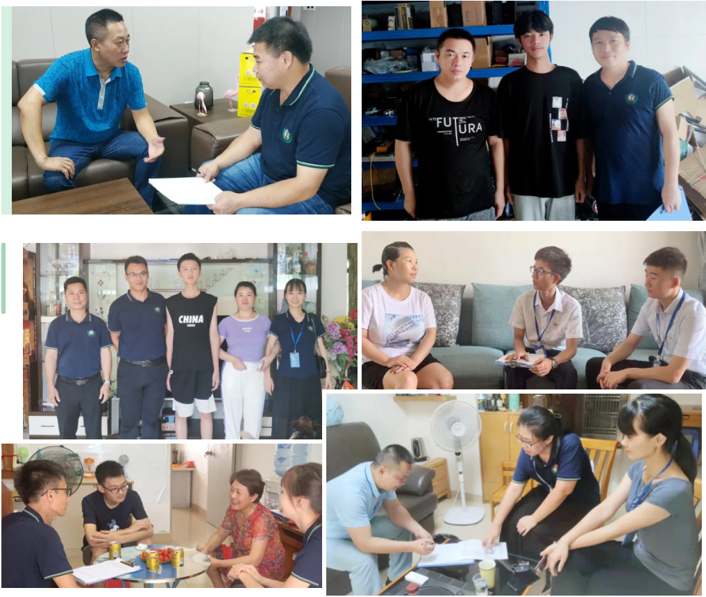 走进家庭 携手育人丨我校暑假家访活动圆满竣事_万利国际