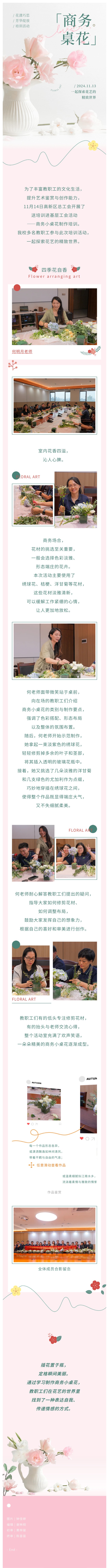 花漾巧思 青春绽放 | 2024年高新区总工会送培训进下层工会活动_万利国际